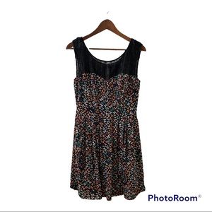 Betsy Johnson  Butterfly Print Dress